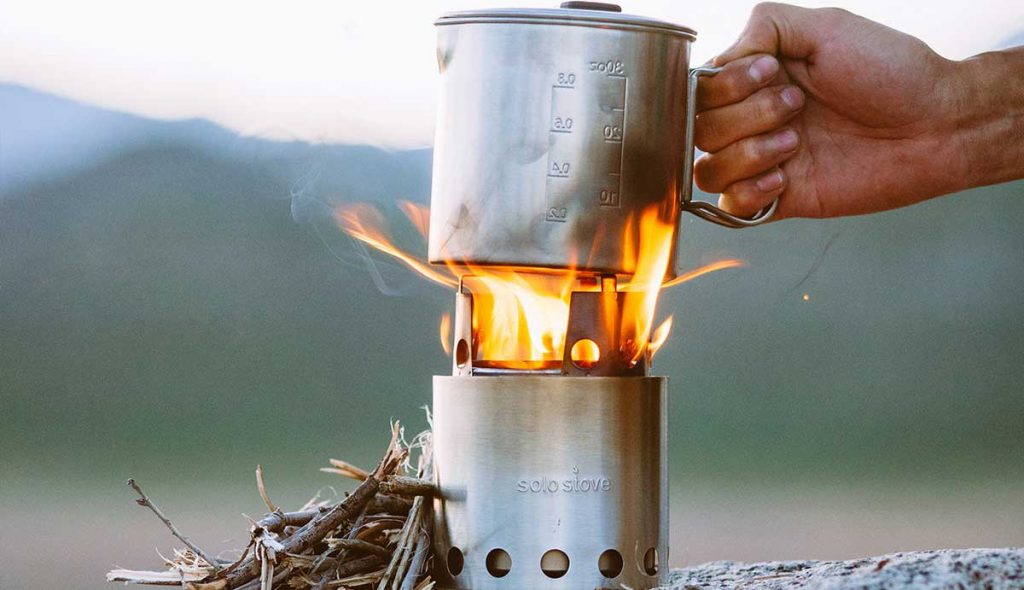 backpacking twig stove