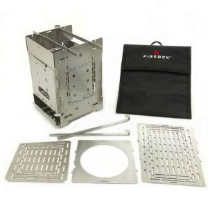 folding backpack stove