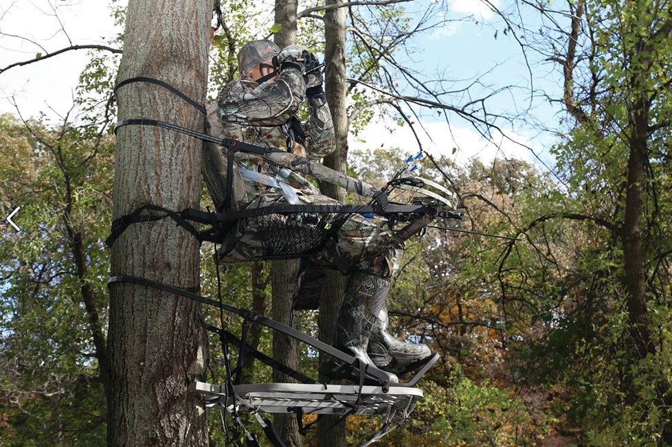 backpack deer stand